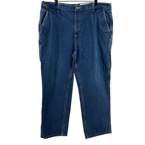 Carhartt Flame Resistant Signature Denim Jean Relaxed Fit Men 42x30 (Real 41x29)
